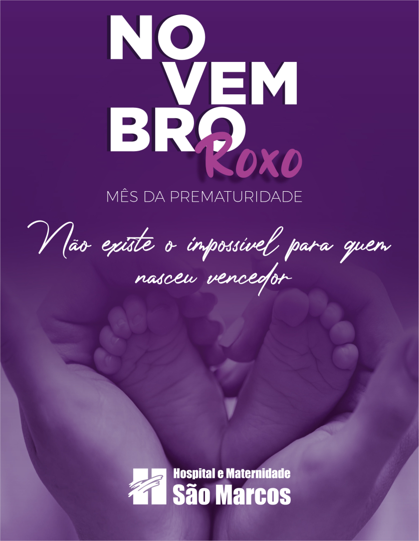 Novembro Roxo - Hospital So Marcos